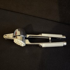 Triturador de alho patenteado vintage Pedrini autolimpeza Itália 6 1/4" aderência comprar usado  Enviando para Brazil