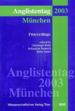 Anglistentag proceedings the gebraucht kaufen  Berlin