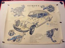 Poster citroen freni usato  Arquata del Tronto