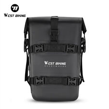 Usado, Bolsa de armazenamento WEST BIKING motocicleta impermeável bagageiro preta 5L comprar usado  Enviando para Brazil