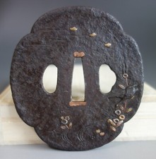 Tsuba guard goose d'occasion  Expédié en Belgium