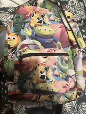 Mochila Disney Pixar Toy Story estampa completa Woody Buzz Slinky Rex Ham 2015, usado comprar usado  Enviando para Brazil