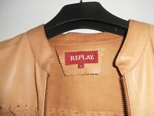 Replay damenleder jacke gebraucht kaufen  Erding