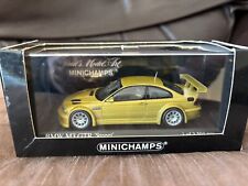 Minichamps bmw gtr for sale  PLYMOUTH