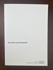 Audi service book for sale  LONDON
