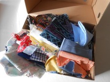 Box mixed patchwork for sale  GRANTHAM