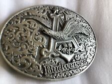 Budweiser belt buckle. for sale  DAGENHAM