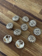 10x chanel knöpfe gebraucht kaufen  Mönchengladbach