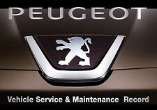 Peugeot service history for sale  BRISTOL