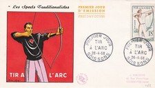 1958 fdc tir d'occasion  Mortagne-du-Nord