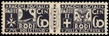 ITALIA - RHODES Q6 - Ship and Immortelle "1934 Parcel Post" (pb90233) segunda mano  Embacar hacia Mexico