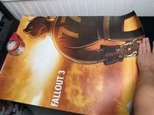 PAX Promocyjny Fallout 3 Bethesda Puppet Vault 77 Plakat 2008 Penny Arcade ? na sprzedaż  Wysyłka do Poland