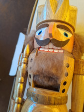 Erzgebirge nussknacker könig gebraucht kaufen  Rendsburg