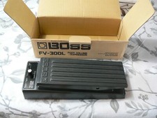 Pedal de guitarra Boss FV-300L volume de pé e expressão instrumento - na caixa, usado comprar usado  Enviando para Brazil