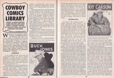 Cowboy comics library for sale  SHREWSBURY