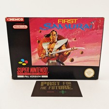 SNES Super Nintendo First Samurai OVP mit Anleitung PAL, usado comprar usado  Enviando para Brazil