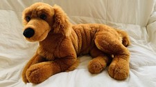 Brinquedo de pelúcia grande 65 cm cachorro amigo peludo sem etiqueta bicho de pelúcia Trudi Anna comprar usado  Enviando para Brazil