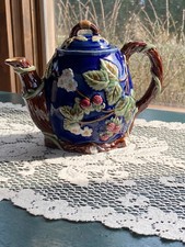 Vintage majolica teapot for sale  Grosse Ile