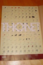 Thonet produktplakat 2003 gebraucht kaufen Thonet produktplakat 2003 gebraucht kaufen  Allendorf (Eder)