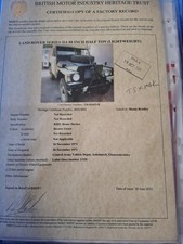 Land rover classic for sale  MANCHESTER
