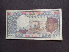 Gabun gabon 1000 gebraucht kaufen  Flieden