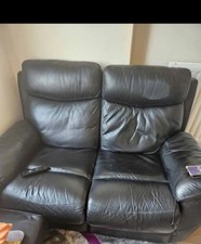 leather recliner sofas x2 for sale leather recliner sofas x2 for sale BRADFORD