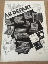 Publicité 1931 départ d'occasion  Bordeaux-