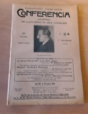Conferencia revue 1926 d'occasion  Valognes