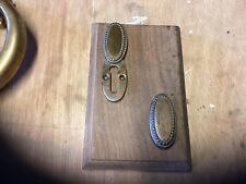 keyhole cover brass for sale  UK