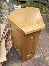 Solid oak corner for sale  LINCOLN