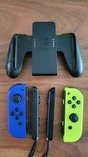 Controle Nintendo Switch Joy Con - Esquerda e direita (azul e amarelo neon)  comprar usado  Enviando para Brazil