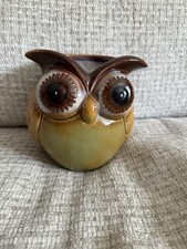 Ceramic owl planter for sale  Gay