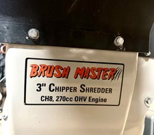 Brushmaster 270cc chipper for sale Brushmaster 270cc chipper for sale  South Londonderry
