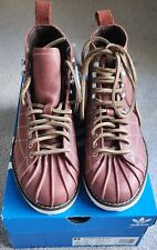 ADIDAS - Botas/tênis unissex de couro marrom Superstar sépia selvagem EUA6/Reino Unido 5,5/J24 comprar usado  Enviando para Brazil