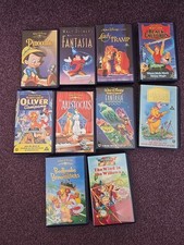 Disney vhs x10 for sale  REDDITCH