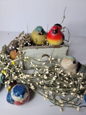 Colorful birds ceramic for sale  Covington