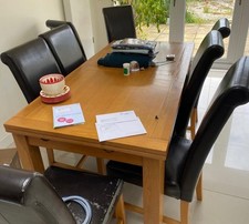 8 oak chairs for sale 8 oak chairs for sale BENFLEET