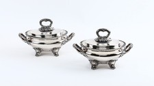 Pair old sheffield for sale  Shelburne
