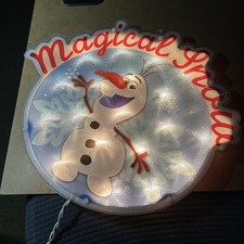 Decoração Disney Frozen Elsa Olaf Iluminada Nova na Caixa comprar usado Decoração Disney Frozen Elsa Olaf Iluminada Nova na Caixa comprar usado  Enviando para Brazil