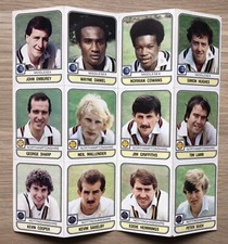 Panini cricket sheet for sale  BRIDPORT