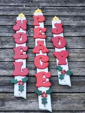Christmas signs peace for sale  Milwaukee