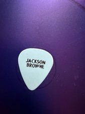 Palheta de guitarra JACKSON BROWNE - - USADA NO PALCO!!!!  MUITO RARO!!!! comprar usado  Enviando para Brazil