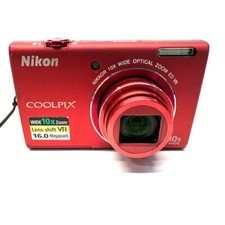 Câmera Digital Nikon COOLPIX S6200 Tela Sensível Ao Toque Detecção Facial Bloqueio AF Vermelha, usado comprar usado  Enviando para Brazil