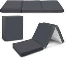 Usado, Colchão dobrável Cozzzi tamanho duplo espuma tripla topper tapete de dormir portátil comprar usado  Enviando para Brazil