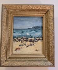 beach oil scene original for sale beach oil scene original for sale Finksburg