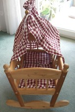 Puppenwiege himmel puppenbett gebraucht kaufen  Murrhardt