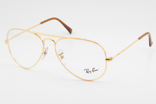 Armações de óculos aviador unissex Ray-Ban RB6049 2500 ouro 55mm, usado comprar usado  Enviando para Brazil