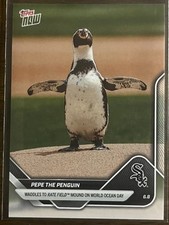 2025 Topps Now MLB #276 Pepe the Penguin Chicago White Sox na sprzedaż  Wysyłka do Poland