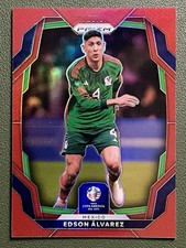 Panini Prizm CONMEBOL 2024 Copa América Edson Alvarez Red Prizm /199 #136 comprar usado  Enviando para Brazil