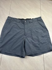 Shorts chino masculino Duluth Trading XL(40) cinza flexível seco na mosca tecnologia pesca comprar usado  Enviando para Brazil